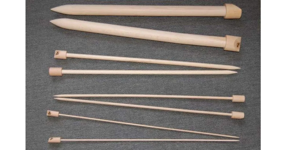 Eco Jumperstickor i trä 4 mm (bok) Begränsad tid
