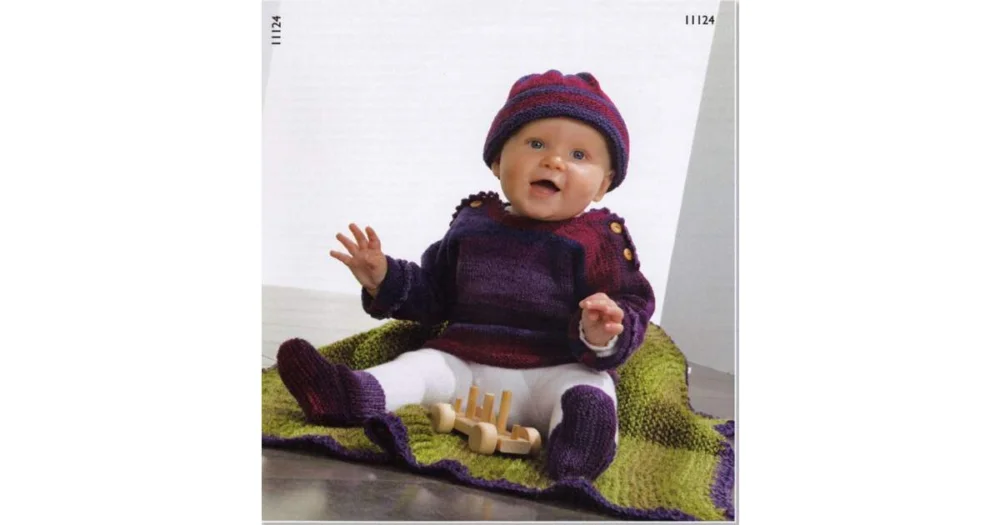 Nyhet Mönster 11124 babytröja mm