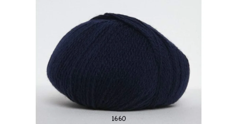 Hjerte Fine 1660 marinblå Endast idag