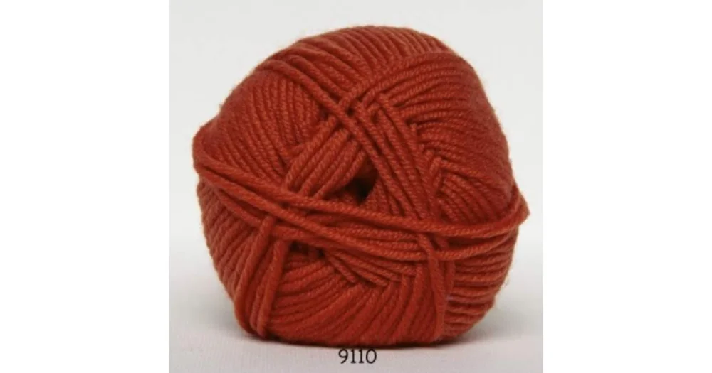 Extrafine Merino 120 9110 orange Sista chansen