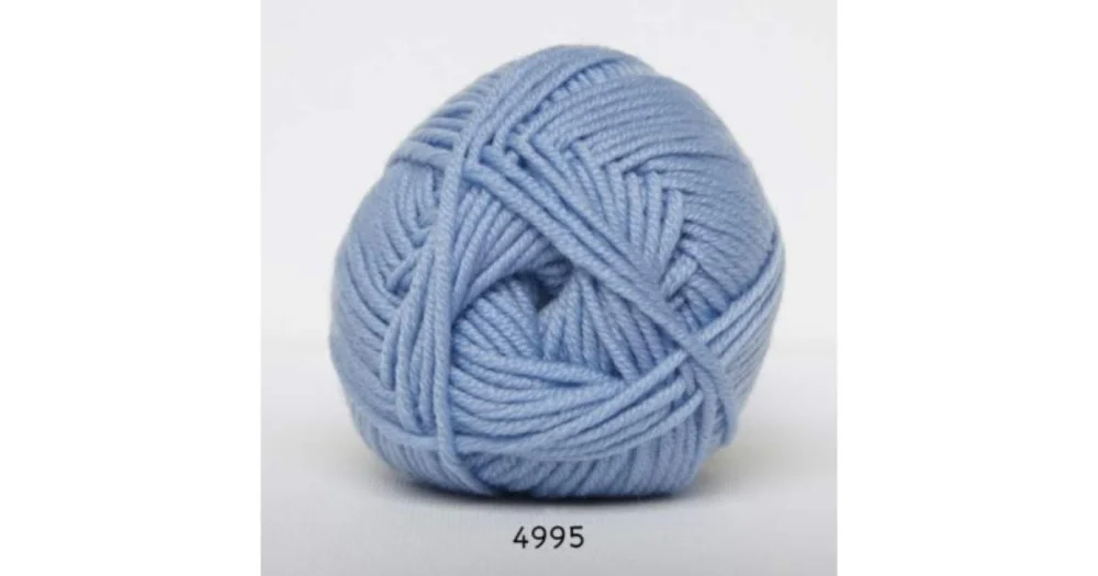 Extrafine Merino 120 4995 ljusblå Sänkt pris