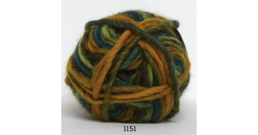 Snabb leverans Natur uld print 1151 safari