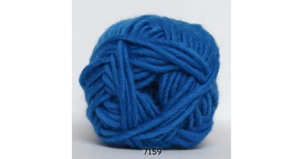 Kampanjpris Natur uld 7159 turkos
