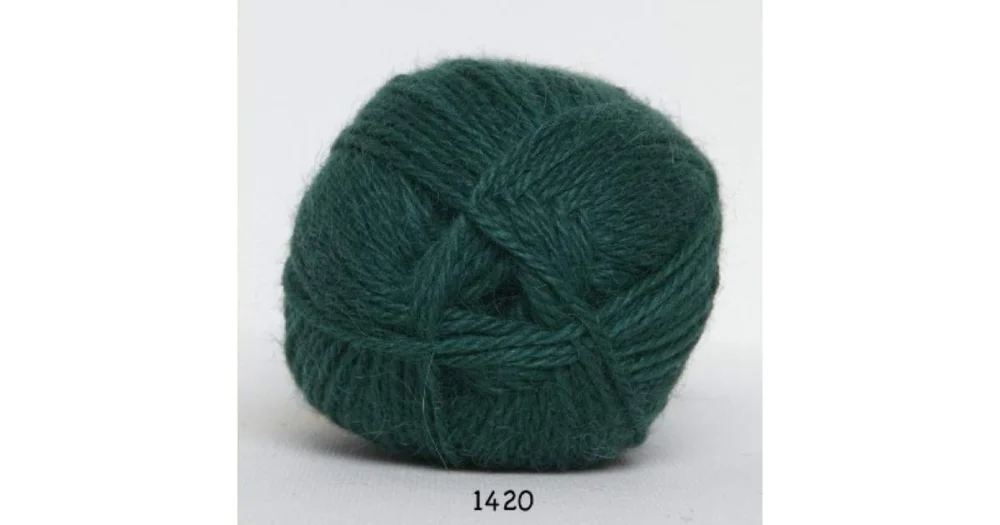Expressleverans Hjerte Alpaca 1420 flaskgrön