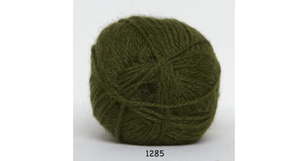 Fynd Hjerte Alpaca 1285 armegrön