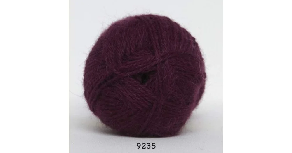 Hjerte Alpaca 9235 plommon Kampanjpris