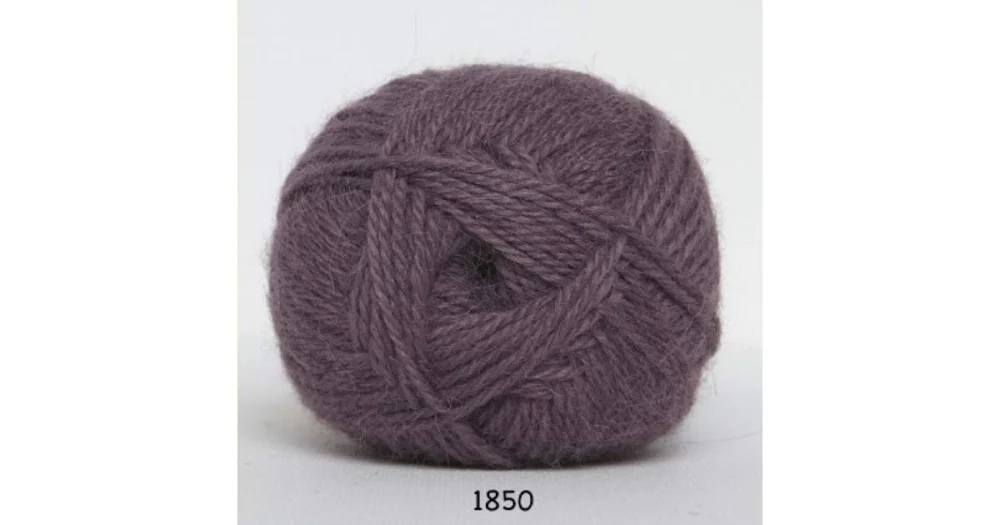 Fynd Hjerte Alpaca 1850 mörk gammelrosa