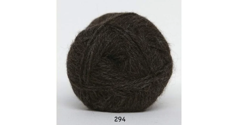 Trygg betalning Hjerte Alpaca 0294 mörkbrun
