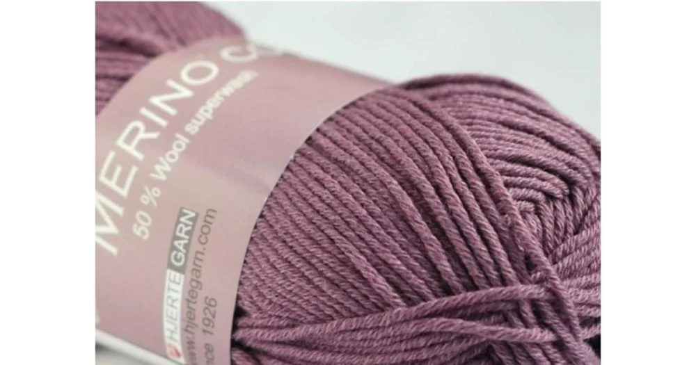 Merino Cotton 1850 mörk gammelrosa Bästa pris