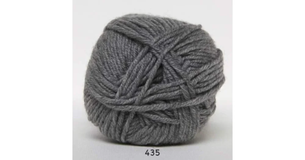 Merino Cotton 0435 mellangrå Snabb frakt