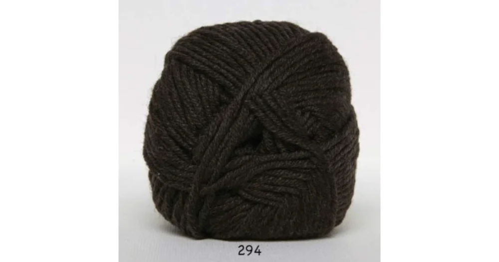 Utförsäljning Merino Cotton 0294 mörkbrun