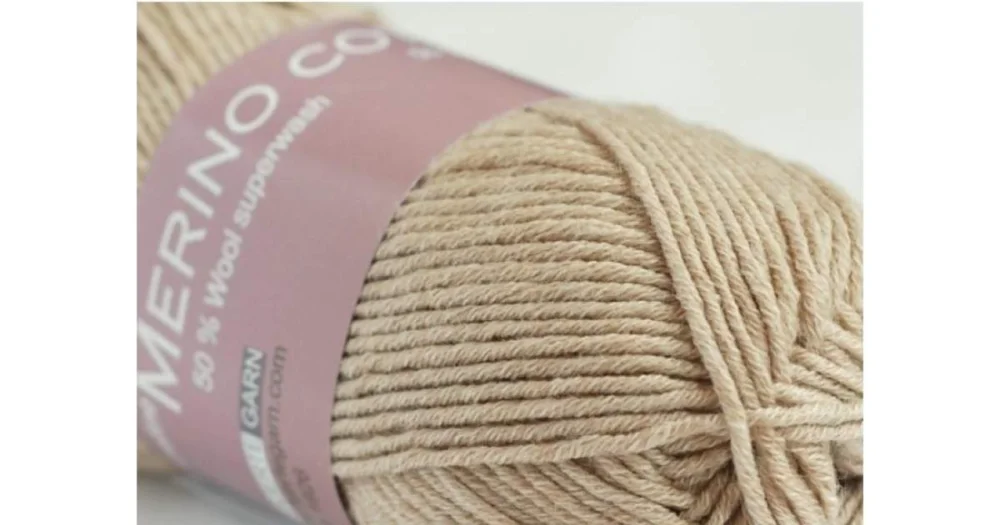 Sänkt pris Merino Cotton 0282 beige