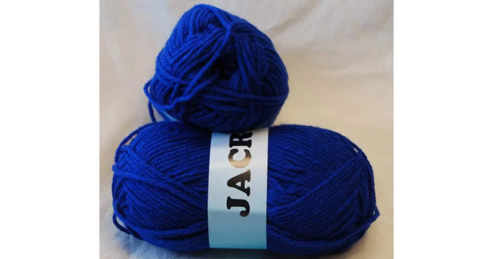 Extra rabatt Jacryl 26007 Kornblå