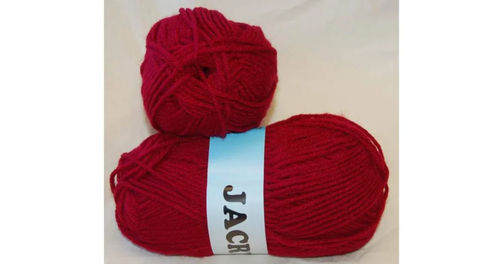 Jacryl 26016 vinröd Expressleverans
