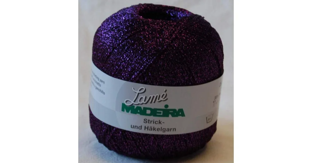 Utförsäljning Lamé Madeira 412 lila