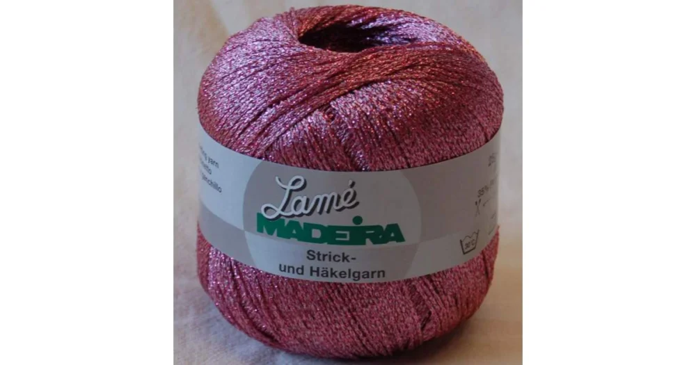 Trygg betalning Lamé Madeira 413 rosa