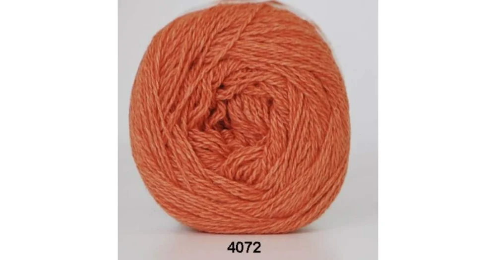 Organic 350 - Wool Cotton 4072 orange Expressleverans