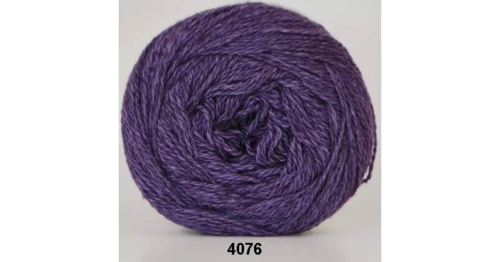Handla nu Organic 350 - Wool Cotton 4076 plommon