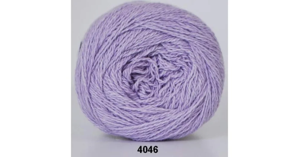 Endast denna vecka Organic 350 - Wool Cotton 4046 syrenlila