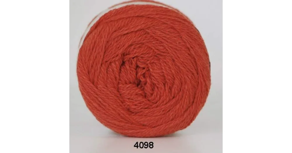 Organic 350 - Wool Cotton 4098 terrakotta Billig