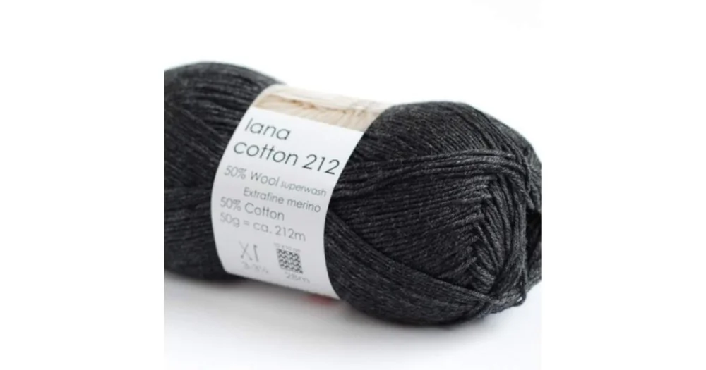 Begränsad tid Lana cotton 212 0403 koksgrå