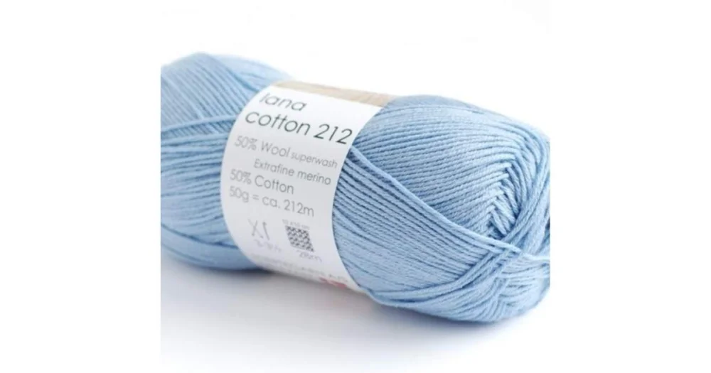 Nyhet Lana cotton 212 6007 ljusblå