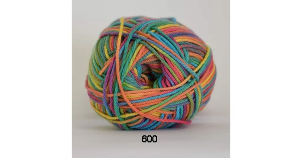 Cotton nr 8 600 tutti frutti Expressleverans