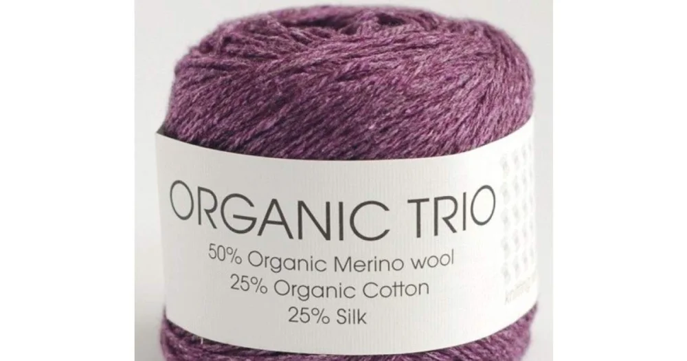 Lågt pris Organic Trio 5028 mörkviolett