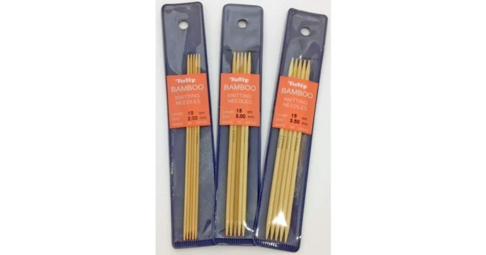 Strumpstickor korta 3,5mm Bambu Fri frakt
