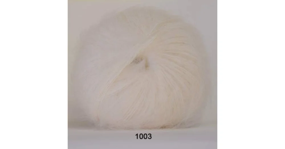 Beställ nu Silk Kid Mohair 1003 naturvit