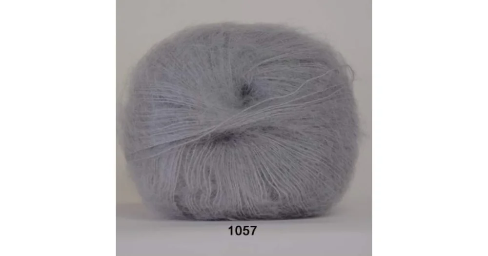 Kampanj Silk Kid Mohair 1057 grå
