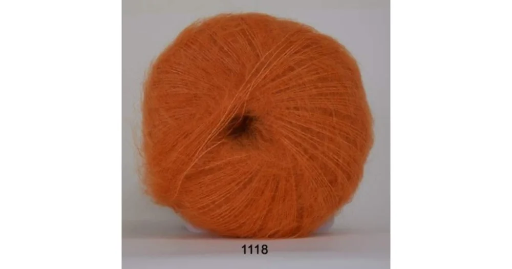 Kampanj Silk Kid Mohair 1118 orange