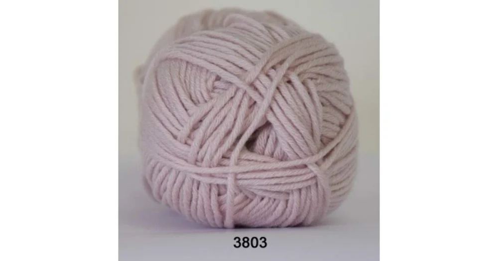 Säker betalning Merino Cotton 3803 blekrosa