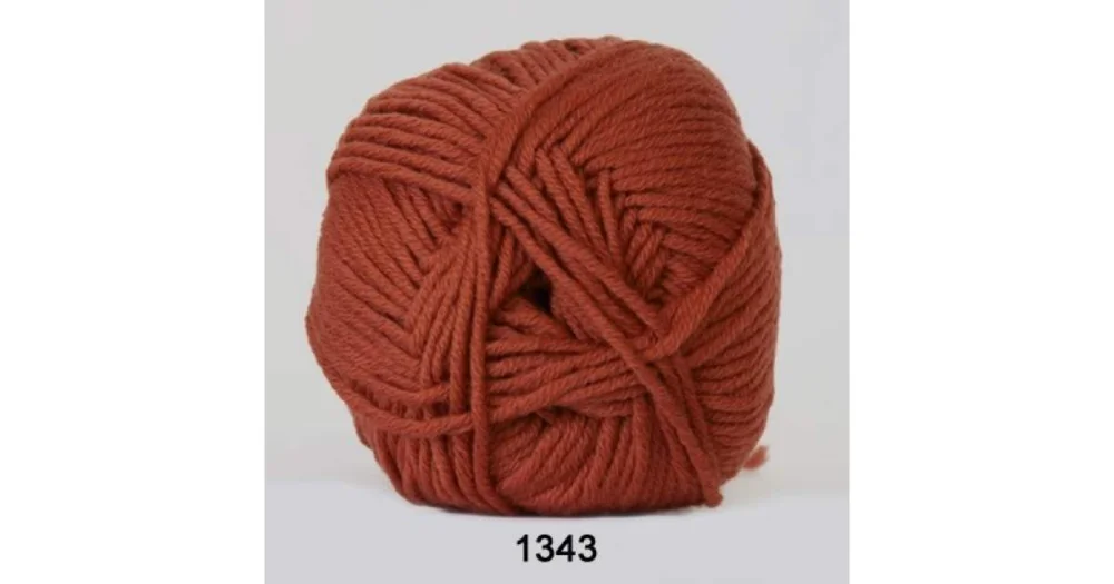 Merino Cotton 1343 terrakotta risnedsättning