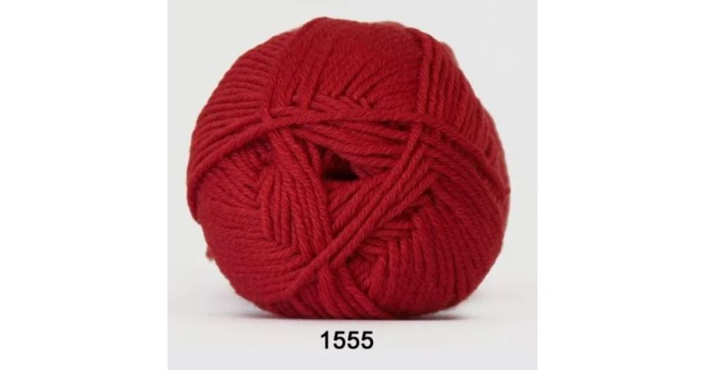 Merino Cotton 1555 orange Fri frakt