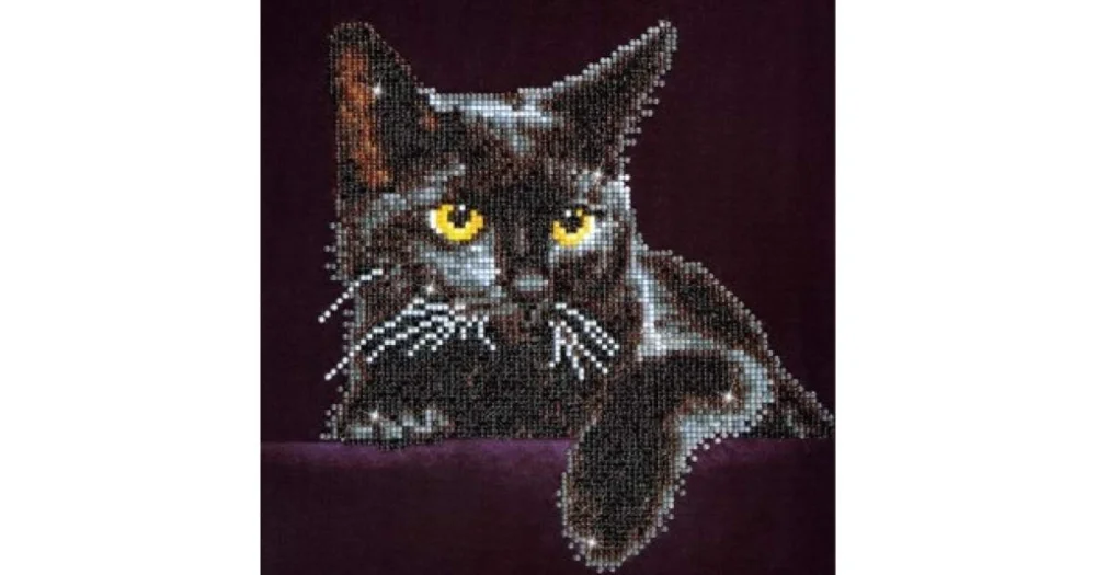 Diamond Dotz DD5.001 MIDNIGHT CAT Handla nu