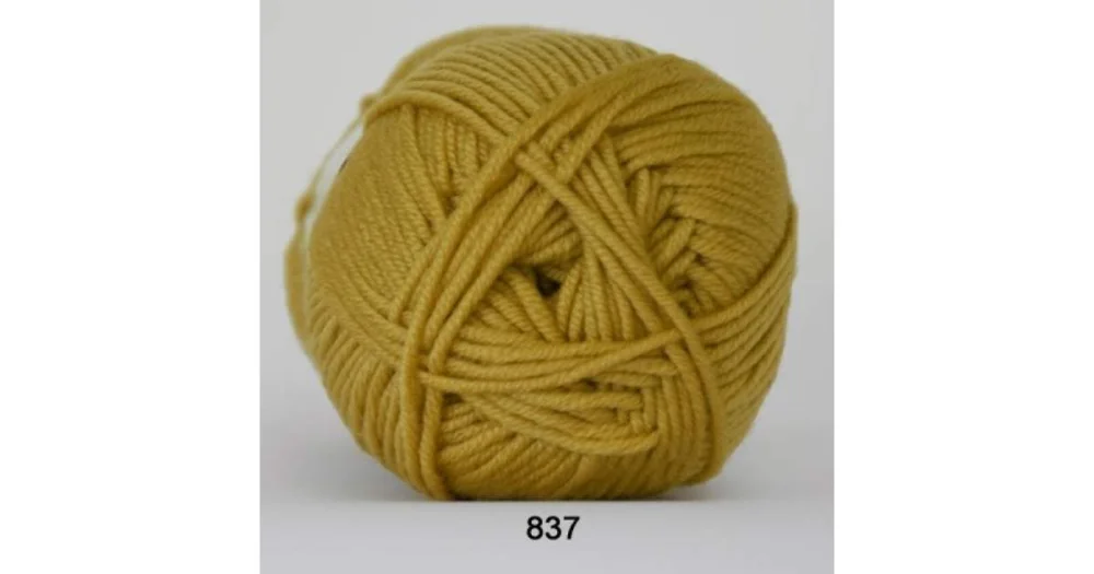 Extrafine Merino 120 0837 mörkgul Säker betalning