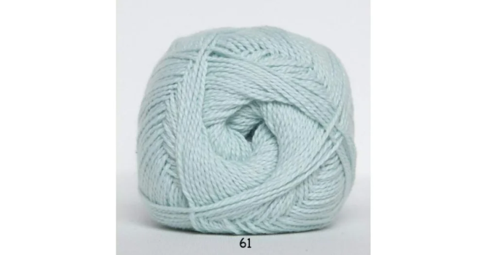Blöd Bomuld 4/2 nr 8 61 ljus mint Outlet
