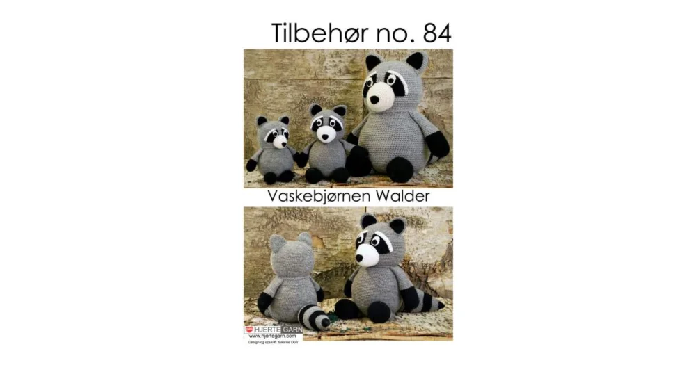 Tillbehör nr 84 tvättbjörnar Lågt pris