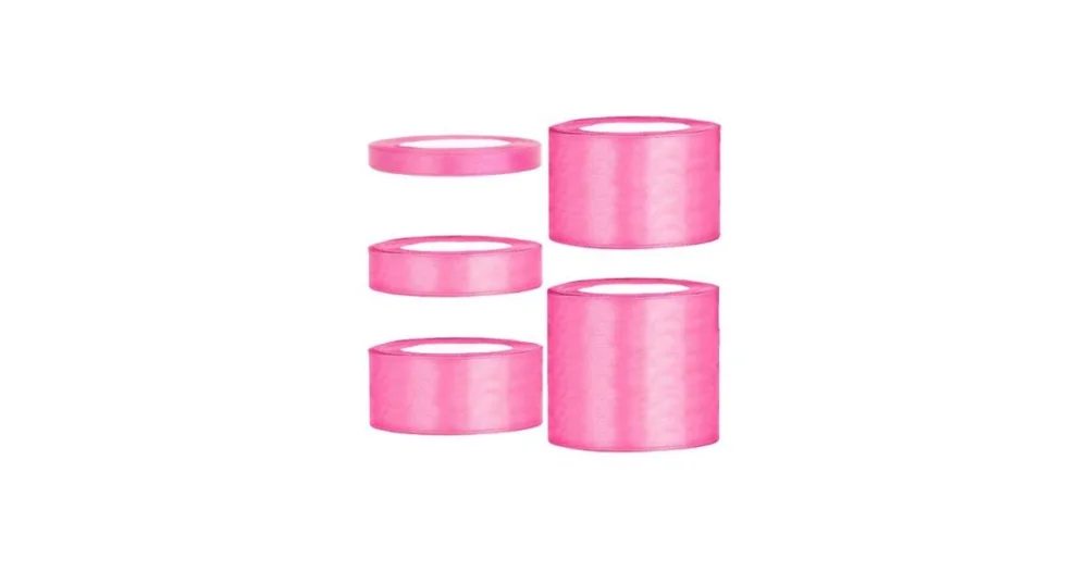 Satinband rulle 52 rosa Fri frakt