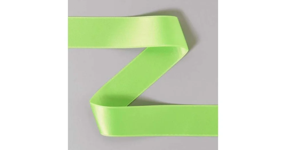 Satinband rulle 23 lime Endast idag