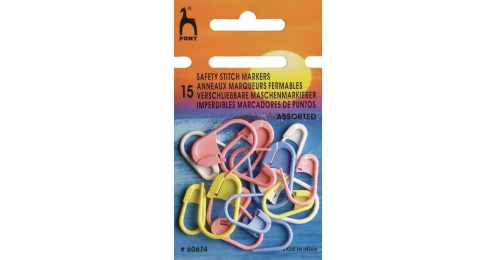 Stickmarkörer blandade färger pony 15st Säker betalning