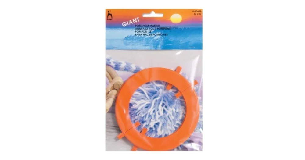 Trygg betalning Pompom-maker 13 cm jumbo