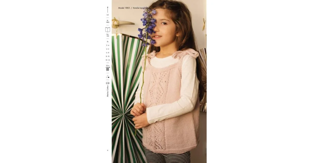 Fynd 1883 Linne (2-12 år) i Merino cotton