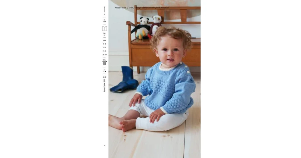 1866 babytröja i Lana Cotton Nyhet