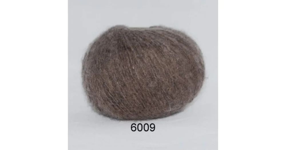 Erbjudandepris Hjerte Light mohair wool 6009 brun