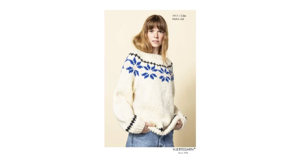 1917 Sweater med stjärnor Nyhet