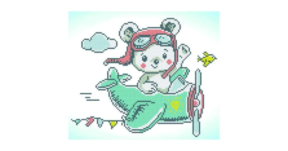 Trygg betalning Diamond Dotz DD5.030 AERO BEAR