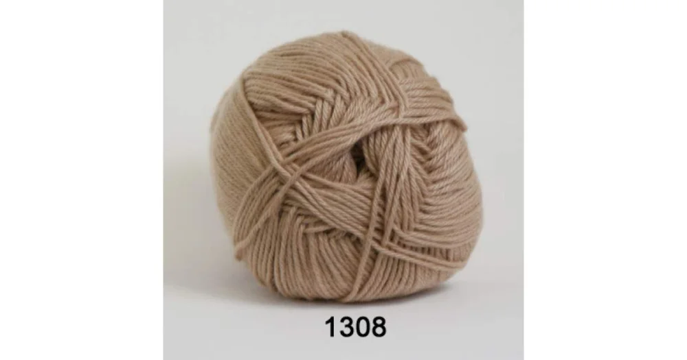 Cotton 100 1308 beige/linfärgad I lager