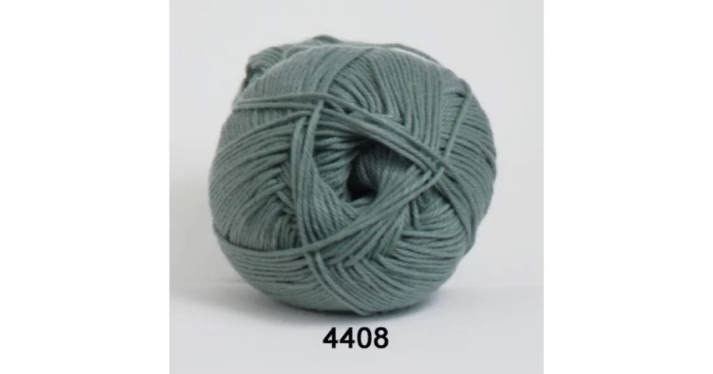 Cotton 165 (8/4) färg 4408 blekgrön Lägg i varukorgen